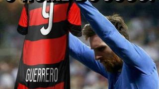 Messi rendido a Guerrero, la comparación con Lewandowski, la definición de Trauco y más memes del Flamengo