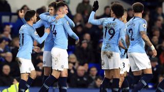 Alcanzó al Liverpool: Manchester City venció 2-0 al Everton por fecha 27 de Premier League 2019