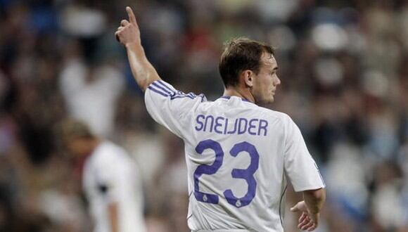 Wesley Sneijder llegó al Real Madrid a cambio de 27 millones de euros. (Foto: Getty Images)