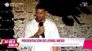 Lionel Messi posó con camiseta del Inter de Miami