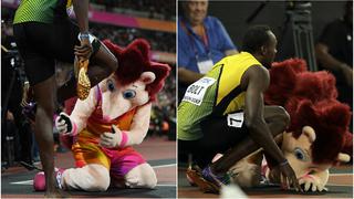 ¿Faltó desodorante? Mascota se negó a recibir zapatillas de Usain Bolt por su mal olor [VIDEO]