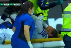 Se lo llevaron en ambulancia: espeluznante lesión de Jorge Hernández en el Cruz Azul vs. Pachuca [VIDEO]