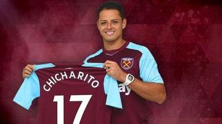Confirmado: Chicharito Hernández ya tiene número para su camiseta en West Ham