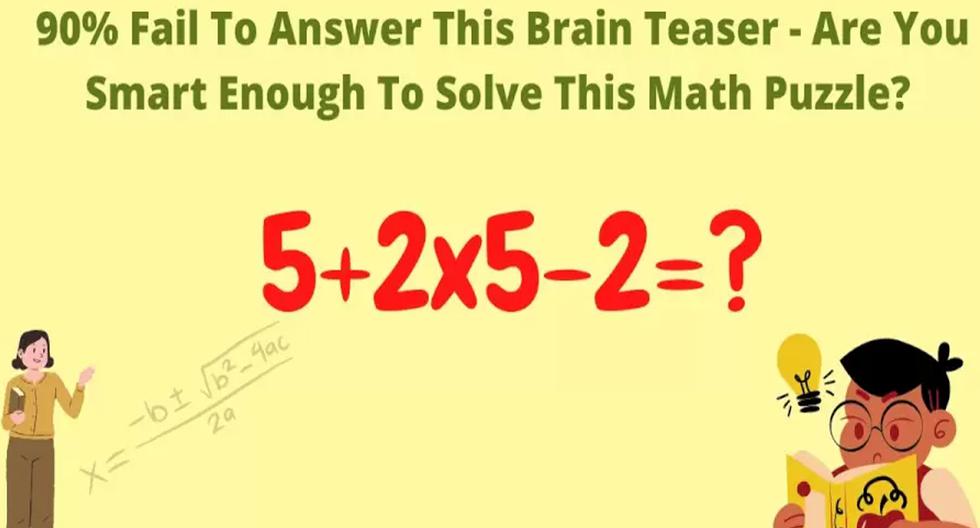 You have 5 seconds to solve the equation in this viral challenge Only for Smart People |  Mexico