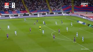 Clase maestra del Celta ante Barcelona: Douvikas y el golazo para el 2-0 [VIDEO]