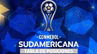 Tabla de posiciones Sudamericana EN VIVO: partidos y resultados con Melgar y Ayacucho FC