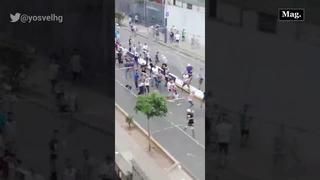 Barristas de Alianza Lima se enfrentan previo a la ‘Noche Blanquiazul’