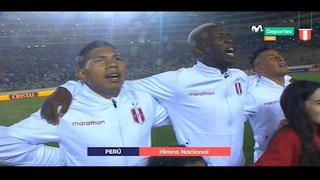 Emocionante: así se entonó el Himno Nacional en el Perú vs. Costa Rica [VIDEO]