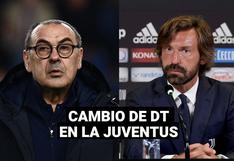 ¡Oficial! Andrea Pirlo es el reemplazo de Maurizio Sarri en la Juventus 
