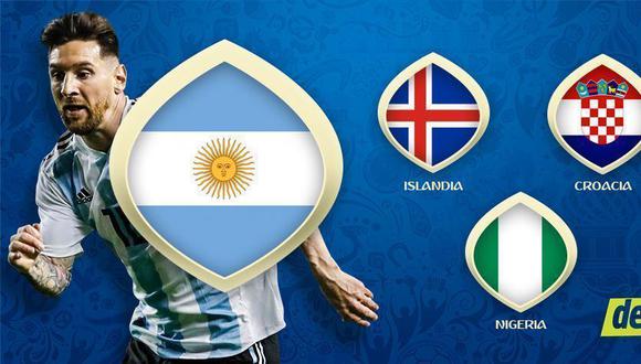 Selección Argentina EN VIVO: canales, horarios y partido en fase de grupos de Mundial Rusia 2018 | EN DIRECTO | MUNDIAL | DEPOR
