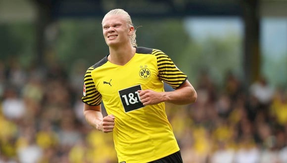 Erling Haaland llegó al Borussia Dortmund a mediados de la temporada 2019-20. (Foto: Getty Images)