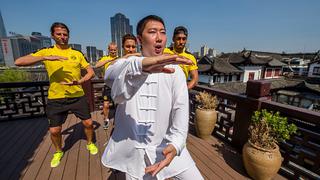Borussia Dortmund practica taichí y hace turismo en su estancia China