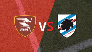 Contundente triunfo parcial de Salernitana sobre Sampdoria