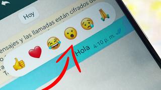 WhatsApp añade el botón (+) en las reacciones vía emojis