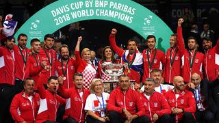 ¡Se cobraron la revancha! Croacia venció a Francia y ganó la Copa Davis 2018