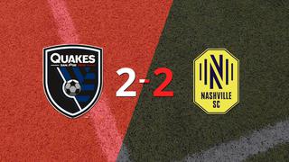 Hany Mukhtar firma un doblete en el empate en 2 entre Nashville SC y San José Earthquakes