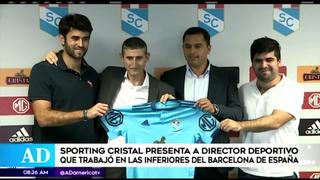 Cristal ficha al español Juan José Luque como director general