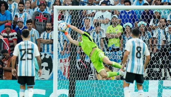Martínez mantuvo el 0-0 de Argentina vs. México por el Mundial Qatar 2022. (Foto: Agencias)