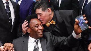 Para él no hay discusión: Pelé aseguró que Maradona fue "mucho mejor jugador" que Messi