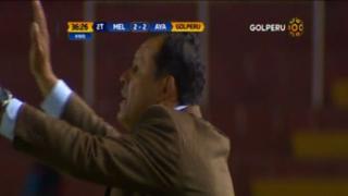 Juan Reynoso: el gesto del técnico de Melgar en el gol que valió una final [VIDEO]