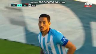 Zurdazo y a cobrar: Cabral y su golazo para el 1-0 del River Plate vs. Atlético Tucumán [VIDEO]