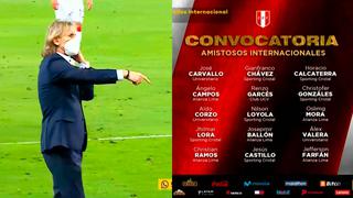 Selección peruana: Descubre la lista de convocados por Ricardo Gareca