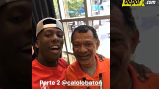 Instagram: Luis Advíncula encontró al 'clon' de Carlos Lobatón en Miami [VIDEO]