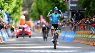Giro de Italia 2019:Pello Bilbao ganó la Etapa 7 de la carrera entre Vasto y L'Aquila