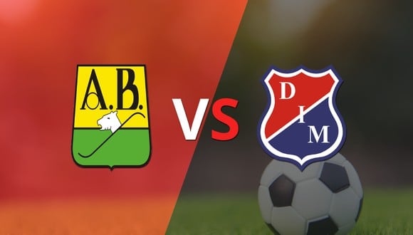 Termina el primer tiempo con una victoria para Bucaramanga vs Independiente Medellín por 2-1
