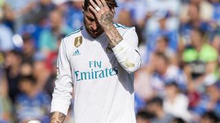 Ejemplo de capitán: Sergio Ramos vomitó y se inyectó suero previo al duelo ante Getafe