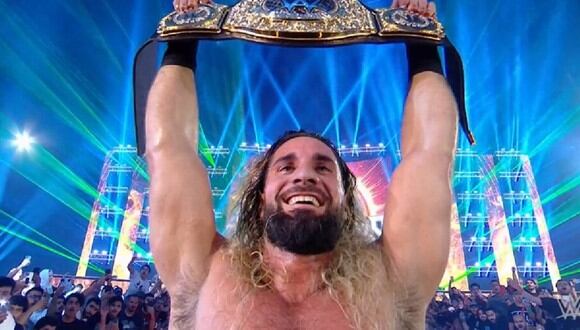 Seth Rollins derrotó a Seth Rollins en el evento estelar de Payback 2023 (Foto: Captura / WWE)