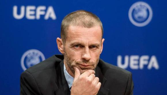 Aleksander Ceferin es el actual presidente de la UEFA. (Foto: Reuters)