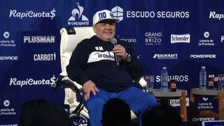 Maradona renunció como técnico de Gimnasia y Esgrima La Plata