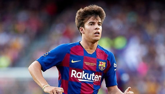 Riqui Puig, de 20 años, es el llamado a ser sucesor de Xavi e Iniesta. (Getty)