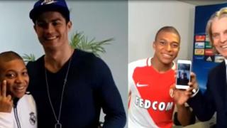 Champions League: la razón por la que Mbappé celebró con fotografía de Cristiano Ronaldo