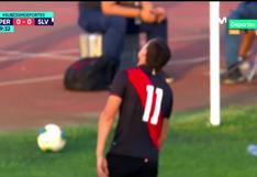 ¡Era el primero! Sebastián Gonzales se perdió una ocasión de gol de manera increíble en Perú vs. El Salvador [VIDEO]