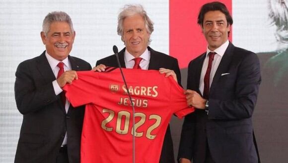 Jorge Jesus dejó Flamengo y firmó con el Benfica hasta el 2022. (Foto: Benfica)