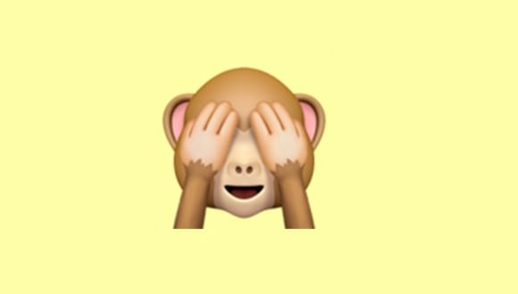 ¿Sabes realmente qué significa el emoji del mono que se tapa los ojos en WhatsApp? Aquí te lo contamos. (Foto: Emojipedia)