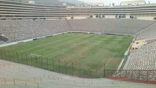 Universitario de Deportes vs. UTC: así se encuentra el campo del Monumental