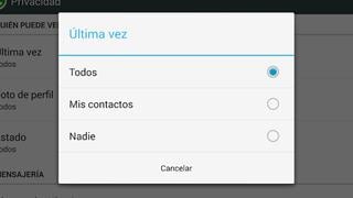 WhatsApp: así podrás ver la última conexión de un contacto que tiene la opción en privado