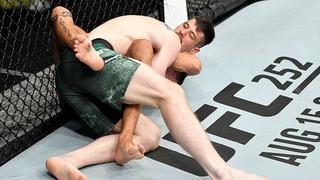 ¡Celebra España! Joel Álvarez derrotó a Joseph Duffy con una eficaz ‘guillotina’ en el UFC Fight Island 2 [VIDEO]