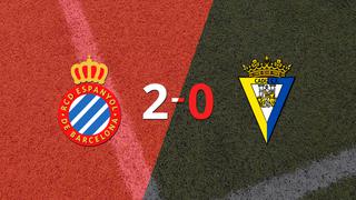 En su casa, Espanyol derrotó por 2 a Cádiz