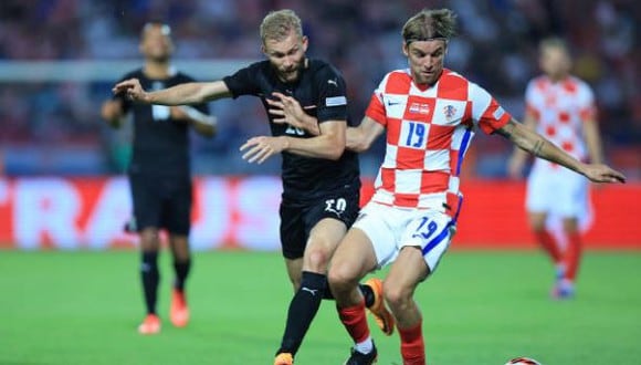 Croacia vs Austria en partido por la UEFA Nations League. (Foto: Getty Images)
