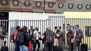 En la puerta del Nacional: así se enteró Flamengo de la suspensión del duelo con Sporting Cristal
