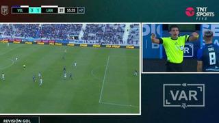 ¡Increíble! Árbitro tardó más de 10 minutos para validar gol en Vélez vs. Lanús [VIDEO]