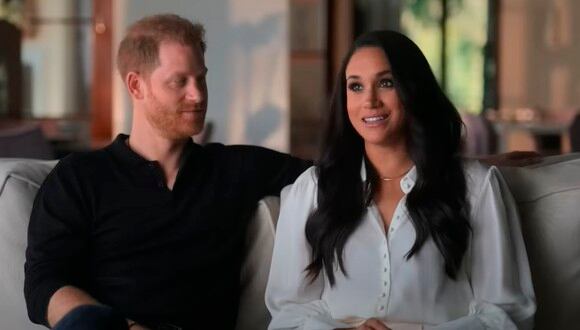 Harry y Meghan. (Foto: Captura/YouTube-Netflix)