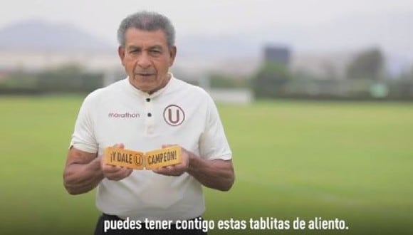 Héctor Chumpitaz invitó a la hinchada de Universitario a ser parte de la Noche Crema. (Captura)