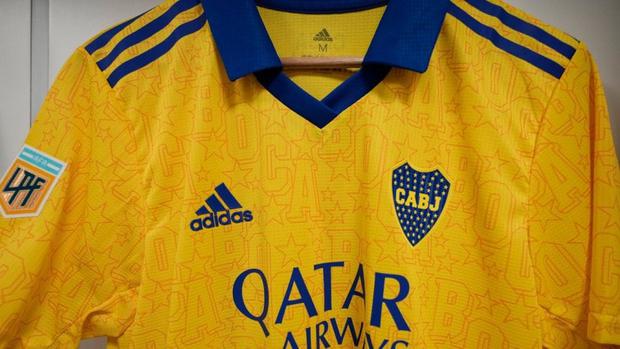 Esta es la camiseta que usará Boca en el clásico del domingo ante River (Foto: Boca Juniors)