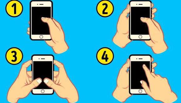 Test visual: dinos cómo coges tu celular en la imagen y descubre tu nivel de inteligencia (Foto: Genial.Guru).