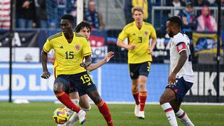 ¡Sin goles ni emociones! Estados Unidos y Colombia igualaron 0-0 en partido amistoso